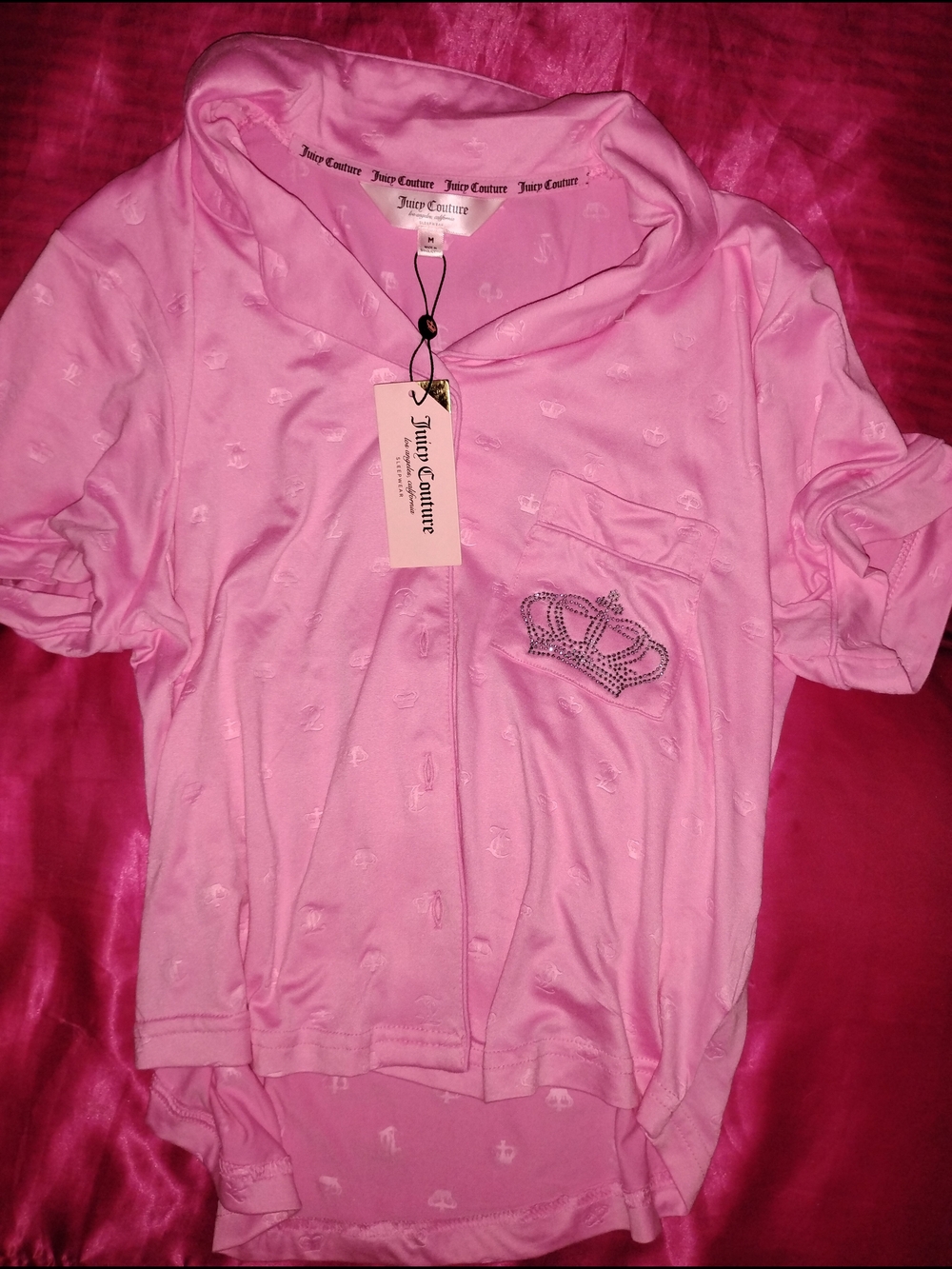 Juicy Couture  Pink Top